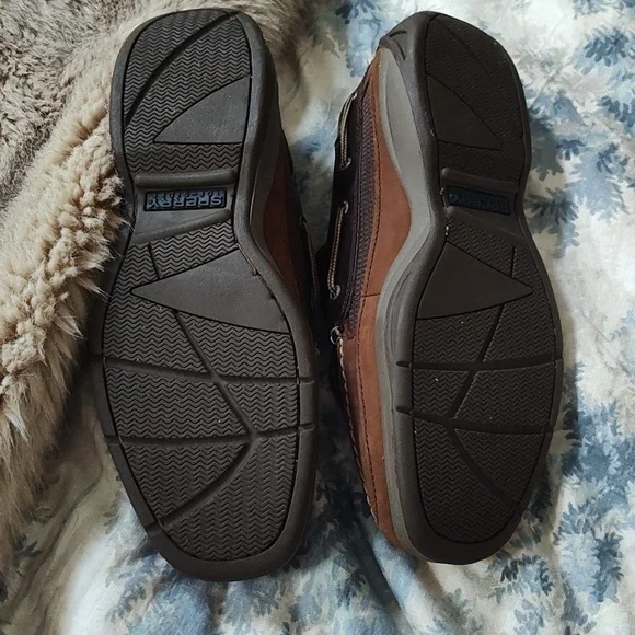 Sperry Men's Brown Boat Shoes - Picture 4 of 5